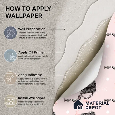 5167-2 | 4 Meter x 42 Inches Abstract Look Wallpaper - 45.94 Sq. Ft. | Minimum 15% wastage during installation