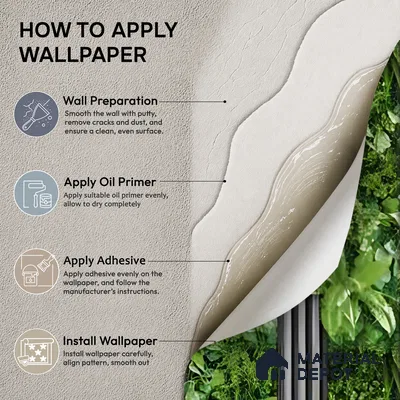 WK160-66 | Charcoal Slat Green Wall Floral Wallpaper - 10 Meter x 21 Inches, 57.37 Sq. Ft. (Min. 15% Wastage)