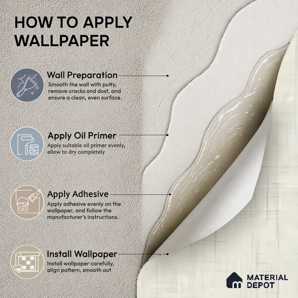 81379-4 | 5 Meter x 42 Inches Fabric Look Wallpaper - 57 Sq. Ft.  | Minimum 10% wastage during installation