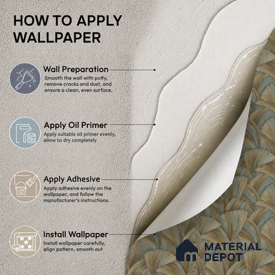 8045 | Teal & Brown Feather Weave Patterned Wallpaper - 10 Meter x 21 Inches, 57.41 Sq. Ft.