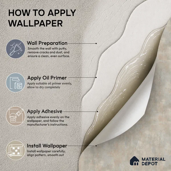 8074 | 10 Meter x 21 Inches Stone Look Wallpaper - 57.41 Sq. Ft.
