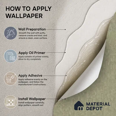 13314 | 10 Meter x 21 Inch  Stone Look Wallpaper - 57 Sq. Ft.