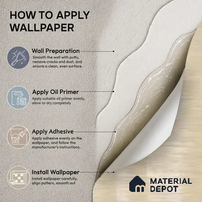 13327 | Cream Brushed Stripe Patterned Wallpaper - 10 Meter x 21 Inch, 57 Sq. Ft.