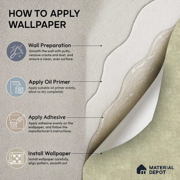 10337-5 | 5 Meter x 42 Inches Fabric Look Wallpaper - 57 Sq. Ft.