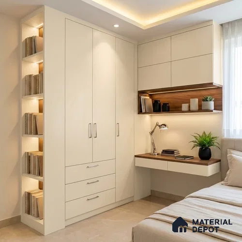 Stone Look LM 20993 8 ft x 4 ft Texture Finish Decorative Laminate - 1 mm | Suitable for TV Unit, Wardrobe, Kitchen Cabinets