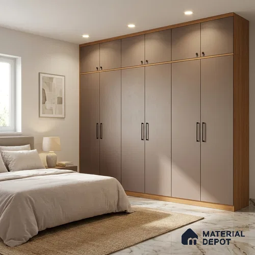 Rose Whisper Patterned Look WP 45 927 8 ft x 4 ft Matte Finish Decorative Laminate - 1 mm | Suitable for Bedroom, TV Unit, Wardrobe