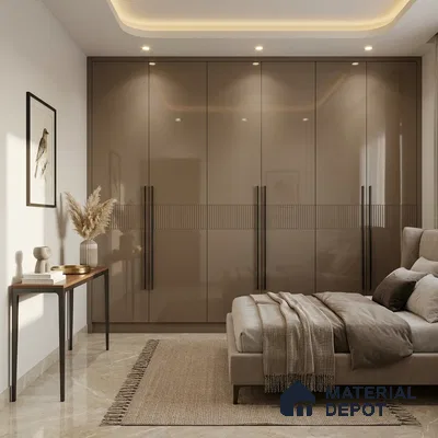 Sandy Dunes Sparkle Look GT 3 8 ft x 4 ft Glossy Finish Decorative Laminate - 1 mm | Suitable for TV Unit, Wardrobe, Kitchen Cabinets