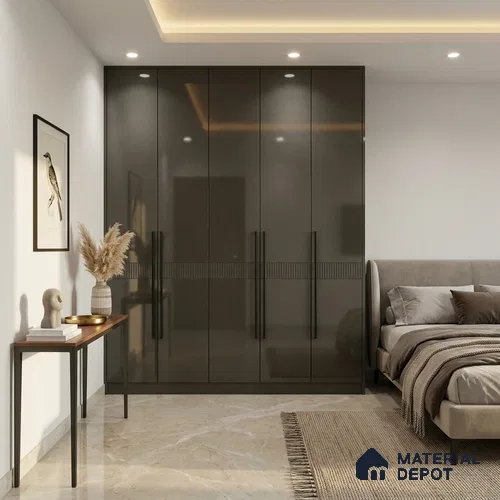 Storm Sky Sparkle Look GT 5 8 ft x 4 ft Glossy Finish Decorative Laminate - 1 mm | Suitable for TV Unit, Wardrobe, Kitchen Cabinets