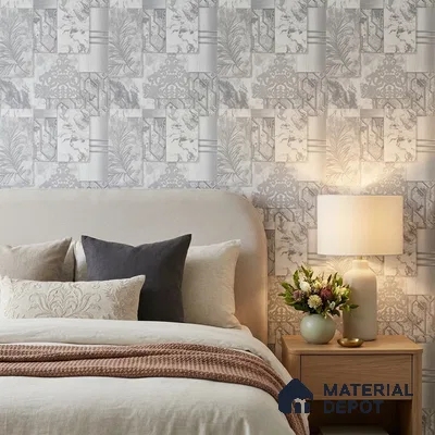 AA101001 | 9.5 Meter x 21 Inch PVC Patterned Look Wallpaper - 55 Sq. Ft. | Minimum 15% wastage during installation