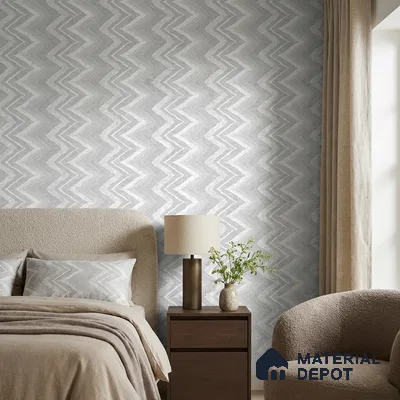 AA100302 | 9.5 Meter x 21 Inch PVC Patterned Look Wallpaper - 55 Sq. Ft. | Minimum 15% wastage during installation
