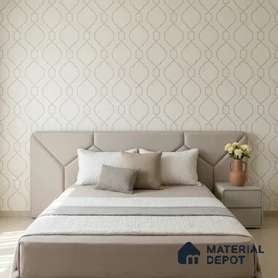 88387-1 | 5 Meter x 42 Inch PVC Patterned Look Wallpaper - 57 Sq. Ft. | Minimum 15% wastage during installation