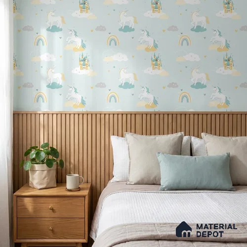 5148-1 | 5 Meter x 42 Inch PVC Patterned Look Wallpaper - 57 Sq. Ft. | Minimum 15% wastage during installation