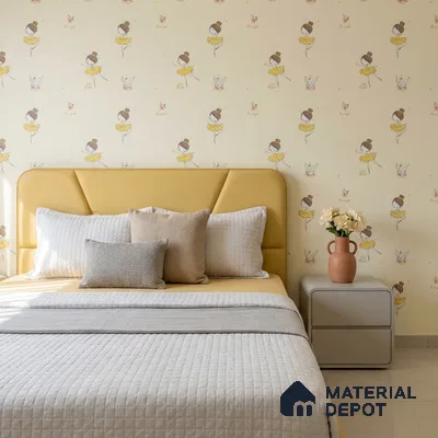 5145-1 | 5 Meter x 42 Inch PVC Patterned Look Wallpaper - 57 Sq. Ft. | Minimum 15% wastage during installation