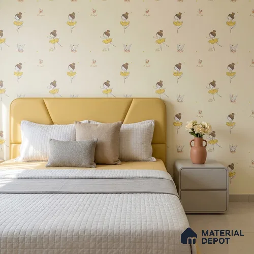 5145-1 | 5 Meter x 42 Inch PVC Patterned Look Wallpaper - 57 Sq. Ft. | Minimum 15% wastage during installation