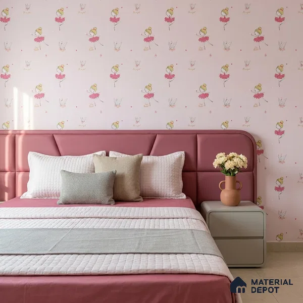 5145-2 | 5 Meter x 42 Inch PVC Patterned Look Wallpaper - 57 Sq. Ft. | Minimum 15% wastage during installation