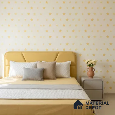 5152-1 | 5 Meter x 42 Inch PVC Patterned Look Wallpaper - 57 Sq. Ft. | Minimum 15% wastage during installation