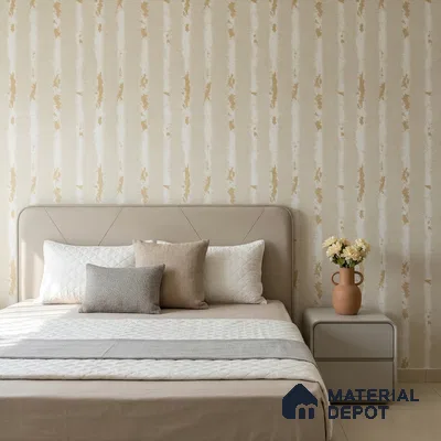 88383-2 | 5 Meter x 42 Inch PVC Patterned Look Wallpaper - 57 Sq. Ft. | Minimum 15% wastage during installation