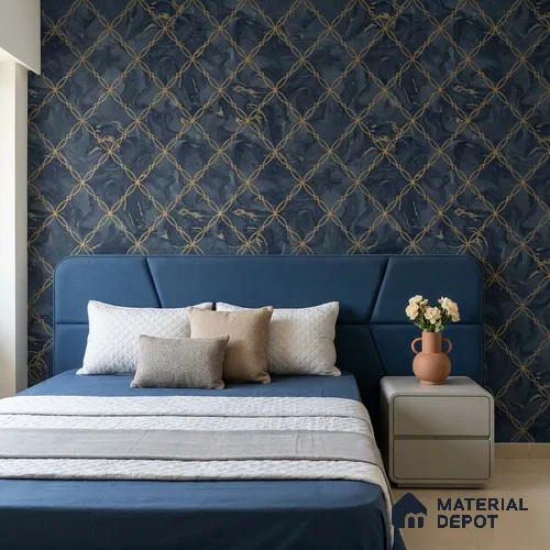 88499-3 | 5 Meter x 42 Inch PVC Patterned Look Wallpaper - 57 Sq. Ft. | Minimum 15% wastage during installation