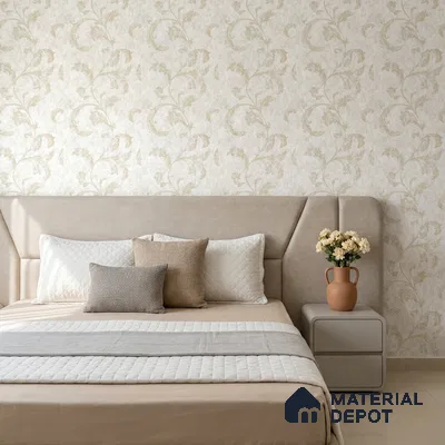 88481-1 | 5 Meter x 42 Inch PVC Florals Look Wallpaper - 57 Sq. Ft. | Minimum 15% wastage during installation