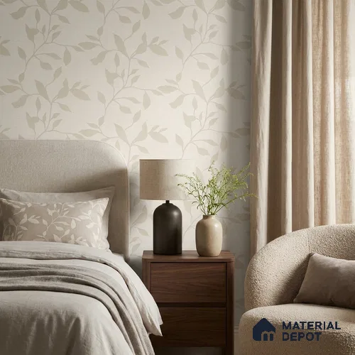 19020-3 | 5 Meter x 42 Inch PVC Florals Look Wallpaper - 57 Sq. Ft. | Minimum 15% wastage during installation
