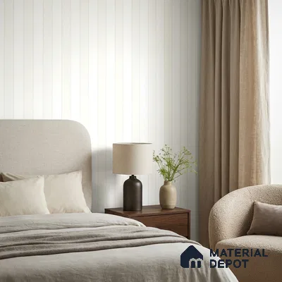 5117-4 | 5 Meter x 42 Inch PVC Stripes Look Wallpaper - 57 Sq. Ft. | Minimum 15% wastage during installation
