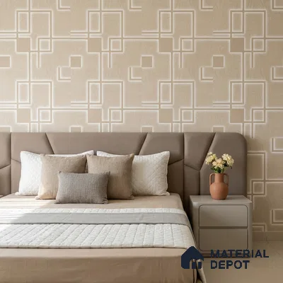 88462-2 | 5 Meter x 42 Inch PVC Patterned Look Wallpaper - 57 Sq. Ft. | Minimum 15% wastage during installation