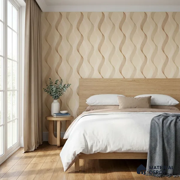 88488-2 | 5 Meter x 42 Inch PVC Patterned Look Wallpaper - 57 Sq. Ft. | Minimum 15% wastage during installation