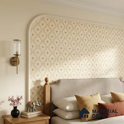 88448-2 | 5 Meter x 42 Inch PVC Patterned Look Wallpaper - 57 Sq. Ft. | Minimum 15% wastage during installation