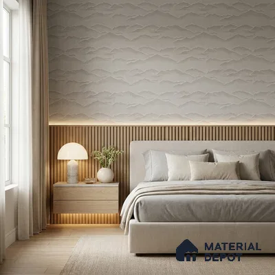 81278-1 | 5 Meter x 42 Inch PVC Patterned Look Wallpaper - 57 Sq. Ft. | Minimum 15% wastage during installation