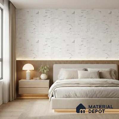 81279-1 | 5 Meter x 42 Inch PVC Patterned Look Wallpaper - 57 Sq. Ft. | Minimum 15% wastage during installation