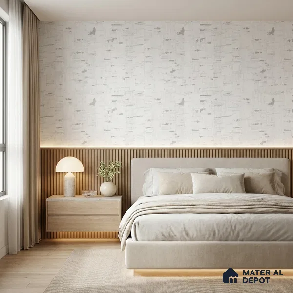 81279-1 | 5 Meter x 42 Inch PVC Patterned Look Wallpaper - 57 Sq. Ft. | Minimum 15% wastage during installation