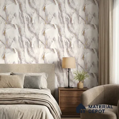 81281-3 | 5 Meter x 42 Inch PVC Marble Look Wallpaper - 57 Sq. Ft. | Minimum 10% wastage during installation