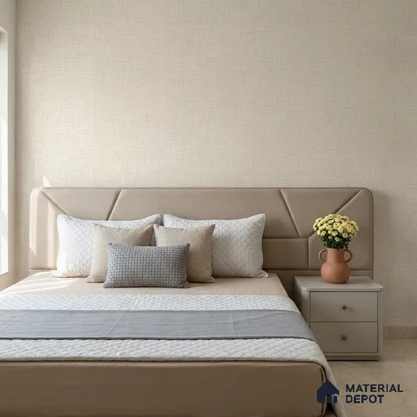 81285-1 | 5 Meter x 42 Inch PVC Plain Look Wallpaper - 57 Sq. Ft. | Minimum 10% wastage during installation