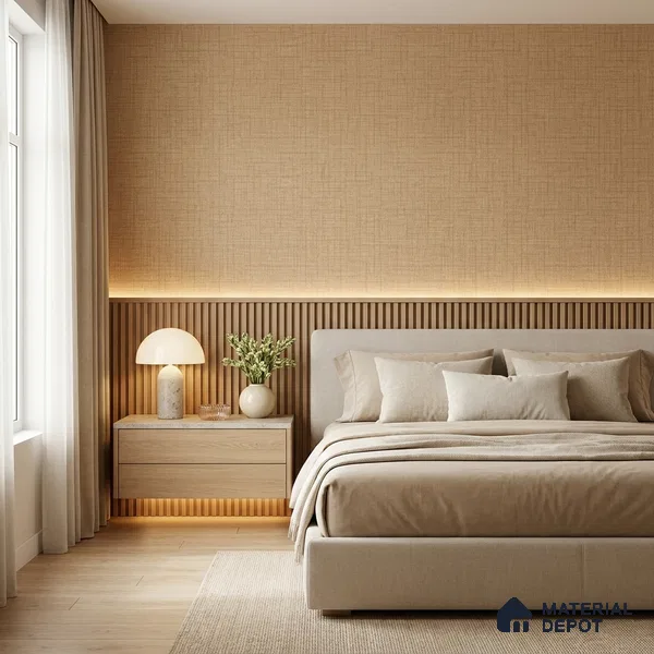 81285-7 | 5 Meter x 42 Inch PVC Plain Look Wallpaper - 57 Sq. Ft. | Minimum 10% wastage during installation