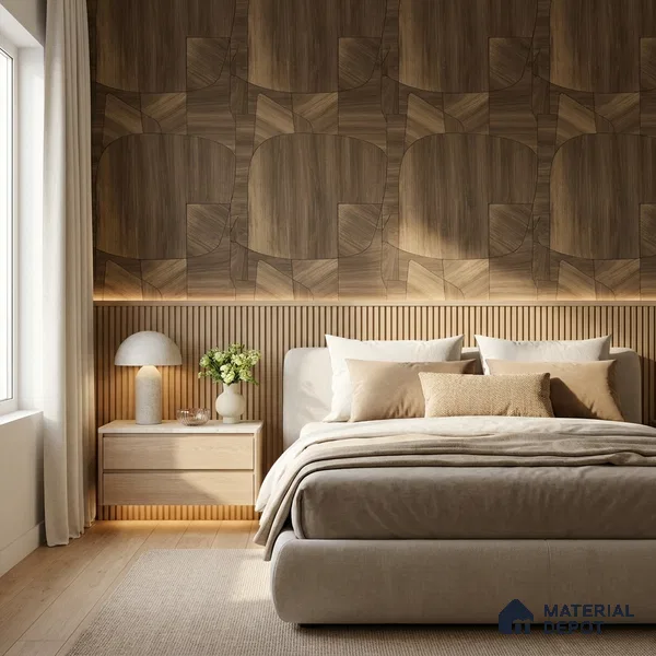 81289-4 | 5 Meter x 42 Inch PVC Patterned Look Wallpaper - 57 Sq. Ft. | Minimum 15% wastage during installation