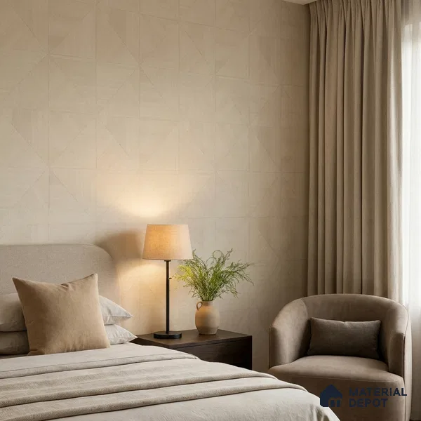 81293-1 | 5 Meter x 42 Inch PVC Geometric Look Wallpaper - 57 Sq. Ft. | Minimum 15% wastage during installation