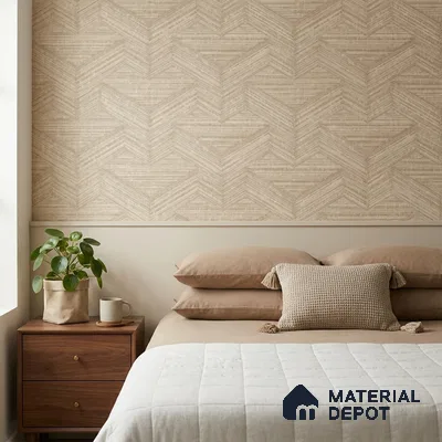 81295-3 | 5 Meter x 42 Inch PVC Patterned Look Wallpaper - 57 Sq. Ft. | Minimum 15% wastage during installation
