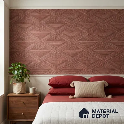81295-4 | 5 Meter x 42 Inch PVC Patterned Look Wallpaper - 57 Sq. Ft. | Minimum 15% wastage during installation