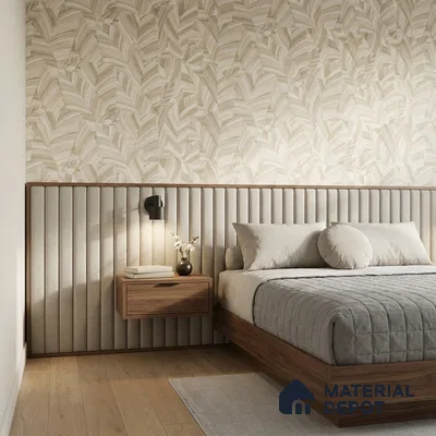 81296-1 | 5 Meter x 42 Inch PVC Patterned Look Wallpaper - 57 Sq. Ft. | Minimum 15% wastage during installation