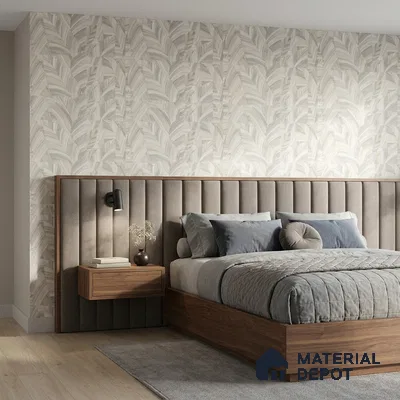 81296-2 | 5 Meter x 42 Inch PVC Patterned Look Wallpaper - 57 Sq. Ft. | Minimum 15% wastage during installation