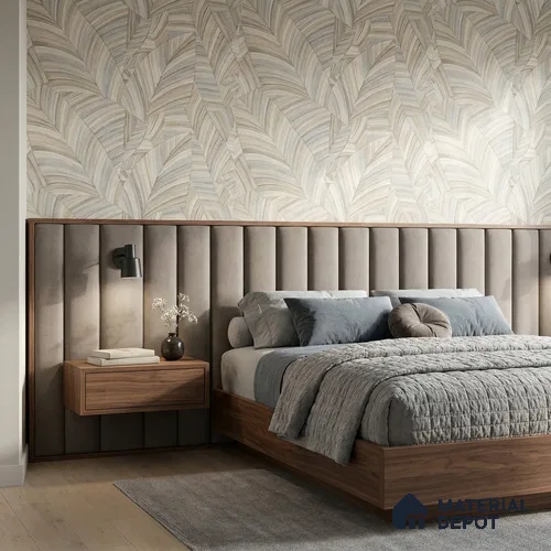81296-3 | 5 Meter x 42 Inch PVC Patterned Look Wallpaper - 57 Sq. Ft. | Minimum 15% wastage during installation