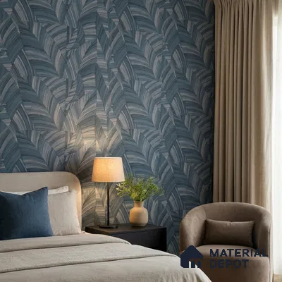 81296-5 | 5 Meter x 42 Inch PVC Patterned Look Wallpaper - 57 Sq. Ft. | Minimum 15% wastage during installation