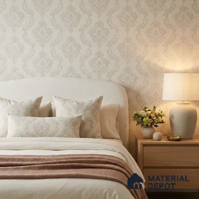 74022-1 | 5 Meter x 42 Inch PVC Patterned Look Wallpaper - 57 Sq. Ft. | Minimum 15% wastage during installation