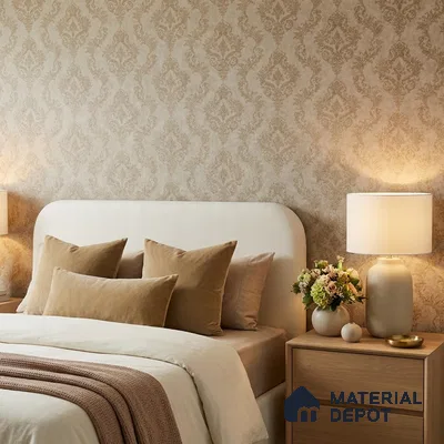 74022-3 | 5 Meter x 42 Inch PVC Patterned Look Wallpaper - 57 Sq. Ft. | Minimum 15% wastage during installation
