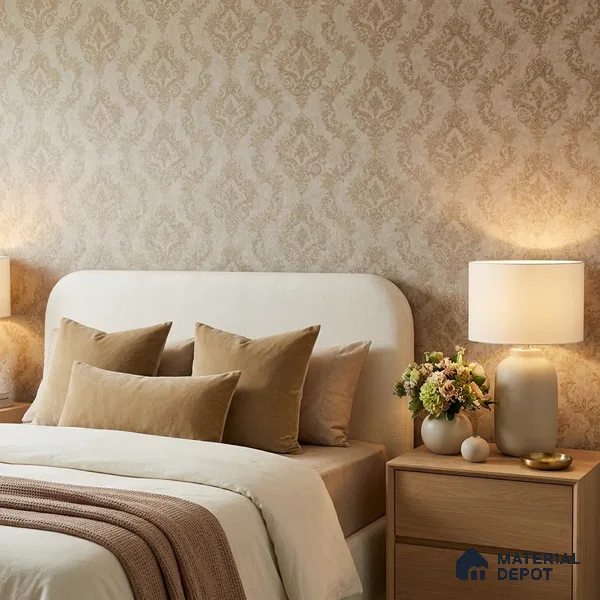 74022-3 | 5 Meter x 42 Inch PVC Patterned Look Wallpaper - 57 Sq. Ft. | Minimum 15% wastage during installation
