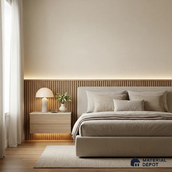 74025-2 | 5 Meter x 42 Inch PVC Plain Look Wallpaper - 57 Sq. Ft. | Minimum 10% wastage during installation