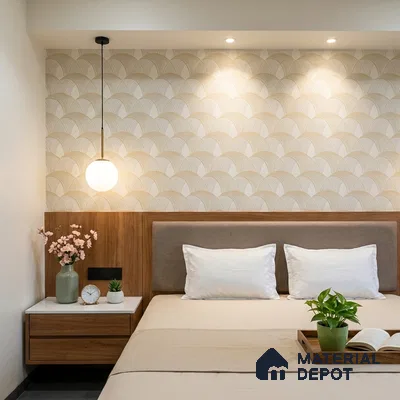 TC 703 | 5 Meter x 42 Inch  Patterned Look Wallpaper - 57 Sq. Ft.