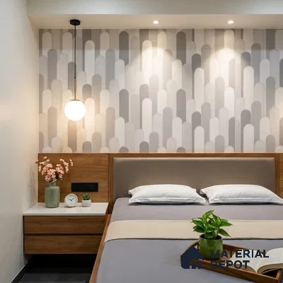TC 706 | 5 Meter x 42 Inch  Patterned Look Wallpaper - 57 Sq. Ft.