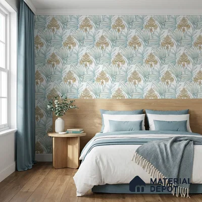 TC 727 | 5 Meter x 42 Inch  Florals Look Wallpaper - 57 Sq. Ft.