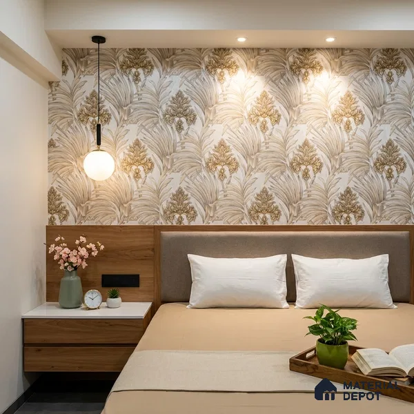 TC 728 | 5 Meter x 42 Inch  Florals Look Wallpaper - 57 Sq. Ft.